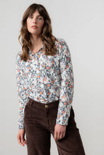 Load image into Gallery viewer, Lily &amp; Me Patsy Organic Cotton Ditsy Shirt Ecru
