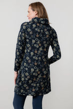 Load image into Gallery viewer, Lily &amp; Me Winkleigh Cowl Neck Tunic Navy