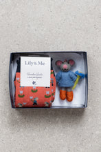 Load image into Gallery viewer, Lily &amp; Me Crafty Mouse Socks and Keyring Gift Set