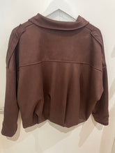 Load image into Gallery viewer, Suede Feel Bomber Jacket