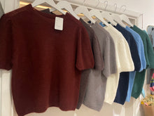 Load image into Gallery viewer, Pretty Alpaca Mix Short Sleeved Jumper
