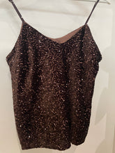 Load image into Gallery viewer, Sequin Velvet Cami Top
