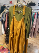 Load image into Gallery viewer, 100% linen jumpsuit Senape