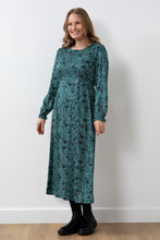 Load image into Gallery viewer, Lily &amp; Me Dahlia Midi Dress Cumulus Black