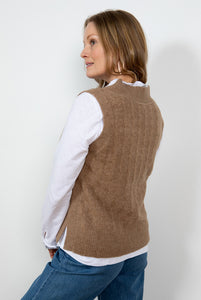 Lily & Me Cedar Tank Taupe