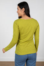 Load image into Gallery viewer, Lily &amp; Me Monica Top Organic Cotton Lime