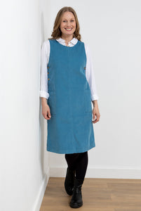 Lily & Me Hillcote Dress Plain Soft Blue