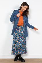 Load image into Gallery viewer, Lily &amp; Me Witcombe Skirt Folk Floral Soft Blue