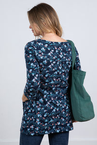 Lily & Me Clover Tunic Daisy Navy