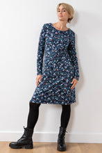 Load image into Gallery viewer, Lily &amp; Me Halmore Dress Daisy Navy