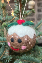 Load image into Gallery viewer, Lily &amp; Me Mrs Pudding Festive Felt Friend