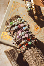 Load image into Gallery viewer, Faceted Intention Beaded Bracelet – Crystal Collection: Good Luck