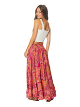 Load image into Gallery viewer, Ipanima Beautiful Pink and Orange maxi skirt