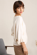 Load image into Gallery viewer, Ruffle Sleeve Jumper Cream