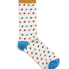 Load image into Gallery viewer, Womens Socks - Echo Cream: Cream / Design