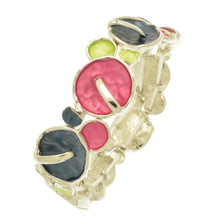 Load image into Gallery viewer, Shocking Lily Pad Elasticated Bracelet