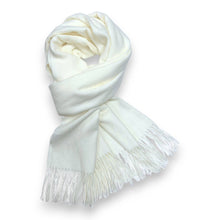 Load image into Gallery viewer, Premium Wool Blend Winter Scarf: Off White