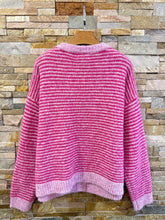 Load image into Gallery viewer, Women's oversized striped cardigan / One size