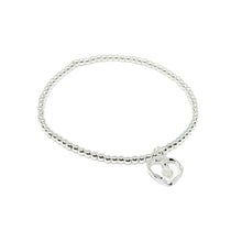 Load image into Gallery viewer, Avery Heart Bracelet - Silver
