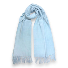 Load image into Gallery viewer, Premium Wool Blend Winter Scarf: Baby blue