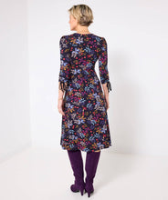 Load image into Gallery viewer, Joe Browns Winter Walks Leaf Print Jersey Dress: