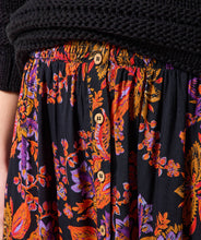 Load image into Gallery viewer, Joe Browns Fabulous Florals Button Front Maxi Skirt: Purple