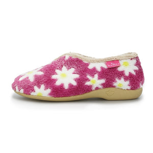 Lunar Daisy Flower Slipper Pink