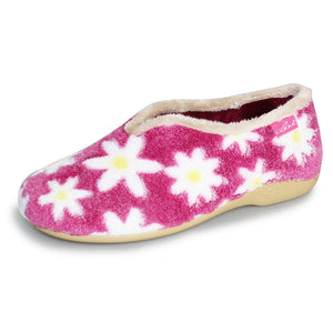 Lunar Daisy Flower Slipper Pink