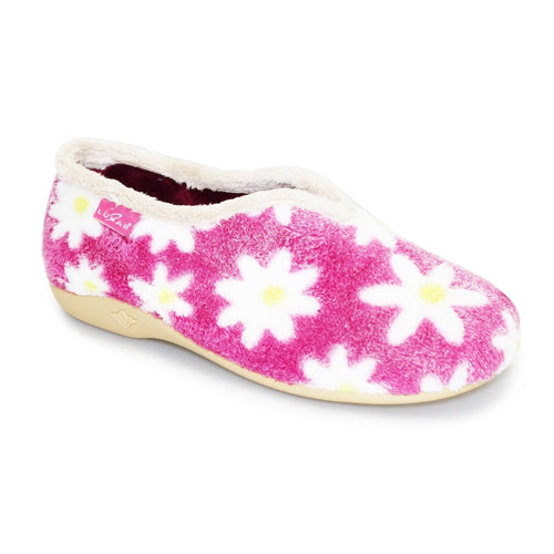 Lunar Daisy Flower Slipper Pink