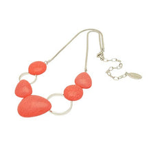 Load image into Gallery viewer, Coral Pebble Necklace