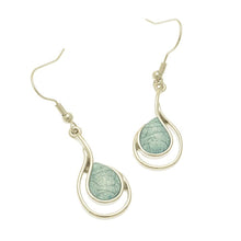 Load image into Gallery viewer, Powder Blue Foil Earrings