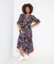 Load image into Gallery viewer, Joe Browns Joyful Florals Dress: Black
