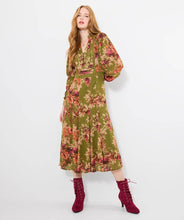 Load image into Gallery viewer, Joe Browns Vintage Roses Dress: Green