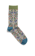 Load image into Gallery viewer, Womens Socks - Bird Blue: Blue / Bird