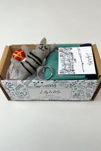 Load image into Gallery viewer, Lily &amp; Me Claudia Cat Felt Friend Sock Box