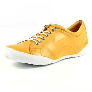 Lunar Carrick Leather Yellow Shoes