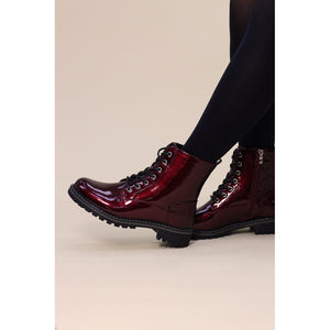 Lunar Nala Ankle Boot Burgundy