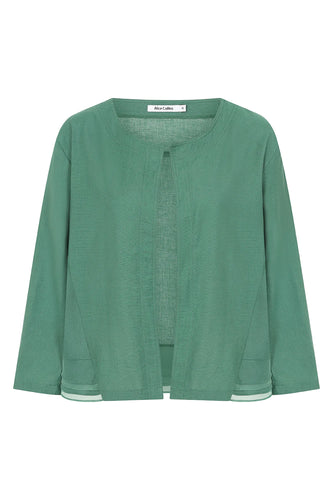 Alice Collins Grace Jacket Palm Leaf