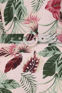 Alice Collins Julia Dress Tropical Print Pink