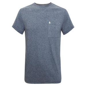Jack Wills Grey Mens Pure Cotton Logo Classic T-Shirt
