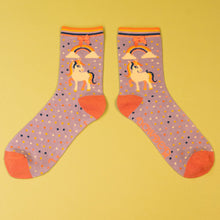 Load image into Gallery viewer, Powder Unicorn Ankle Socks