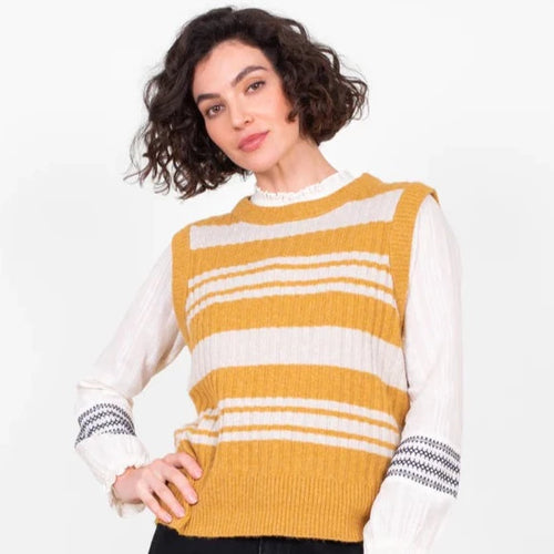 Brakeburn Retro Sparkle Knitted Tank Top