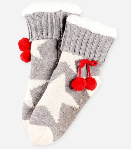 Brakeburn Star Slipper Socks