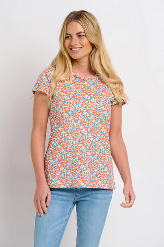 Brakeburn Whimsical Floral Tee