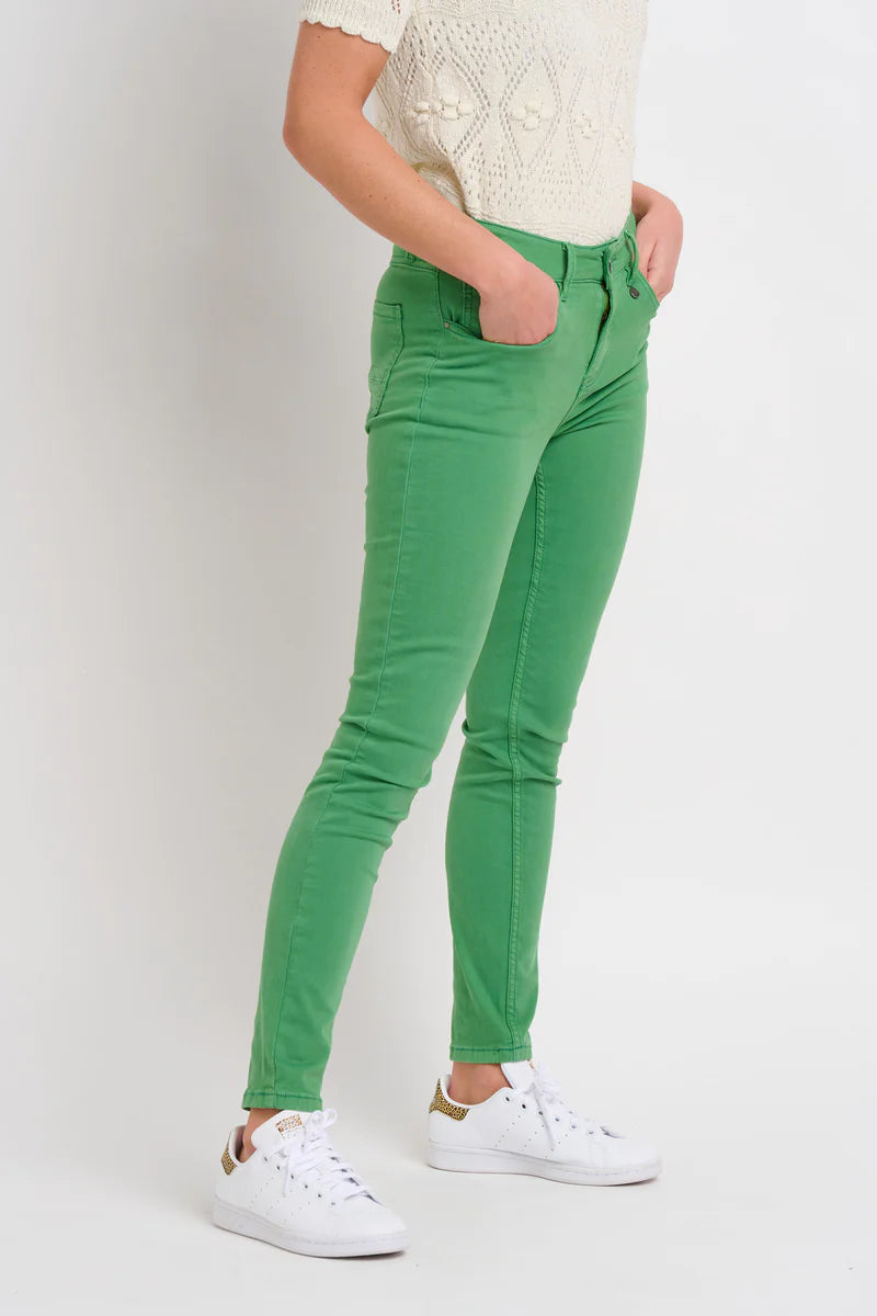 Brakeburn Green Dianthus Jeans