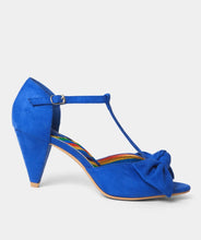 Load image into Gallery viewer, Joe Browns Sensational T Bar Shoes Bright Blue