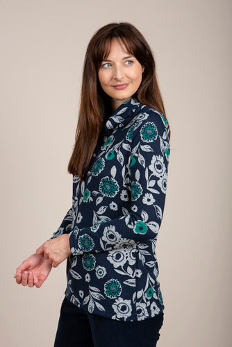 Lily & Me Relaxed Everyday Jumper Navy