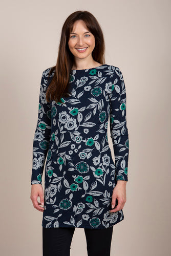 Lily & Me Angela Tunic Skye Navy