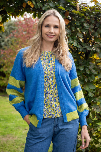 Lily & Me Skylore Cardigan Blue