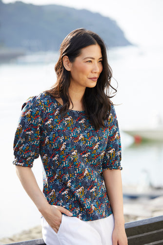 Lily & Me Meadow Top Spring Meadow Turmeric